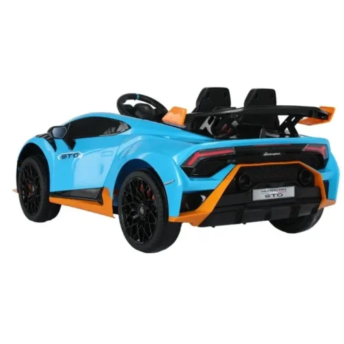Lamborghini Huracan STO 12V Drift ride on car - Green - Image 7